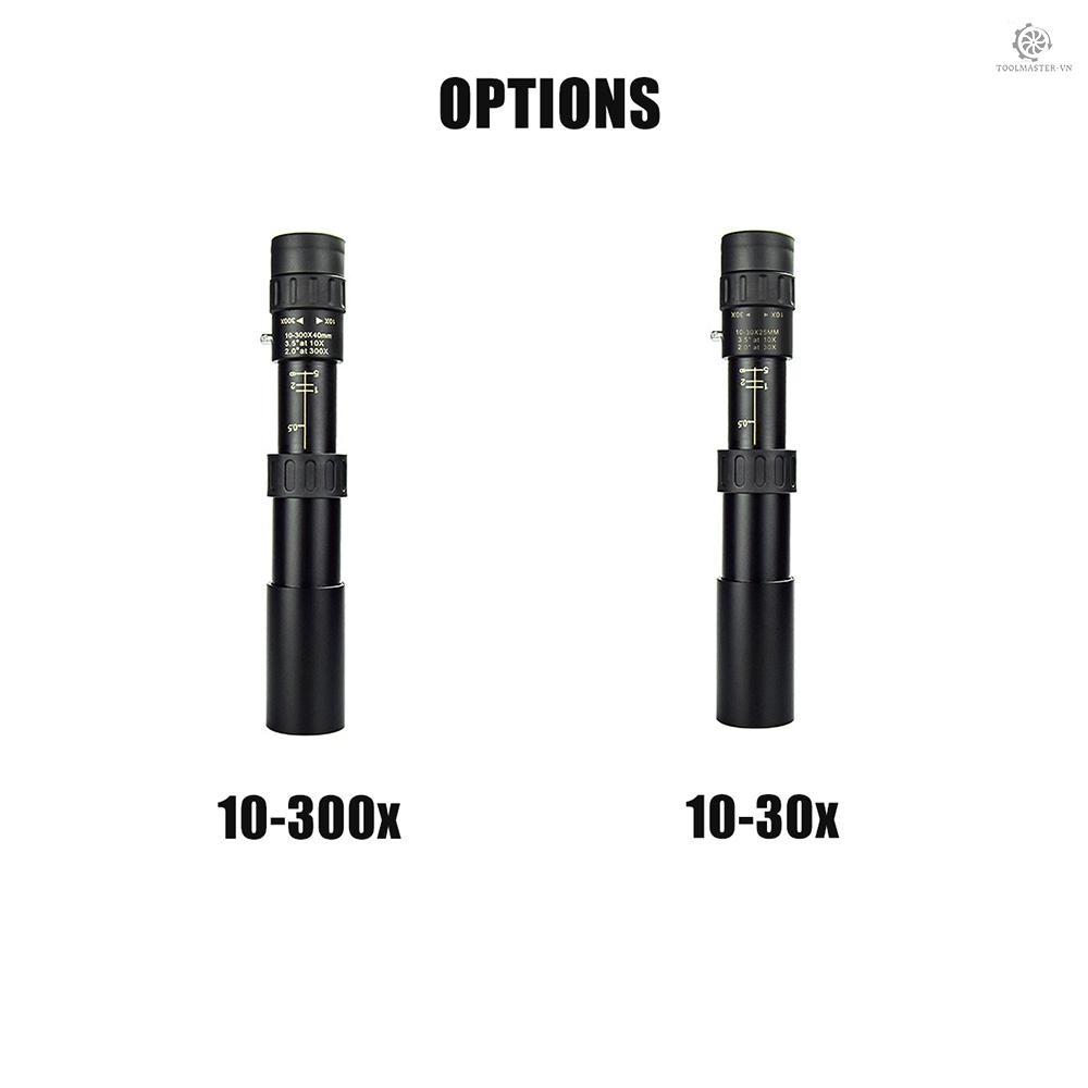 Ống Nhòm Đơn 10-300×40 Zoom BAK4 Có Thể Thu Gọn Kèm Dây Đeo Dùng Khi Đi Du Lịch