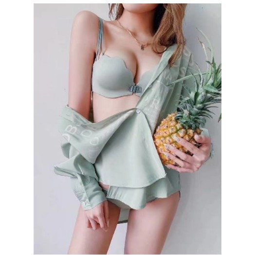 BỘ ĐỒ LÓT-Cài Trước Viền Lượn Sóng Cao Cấp