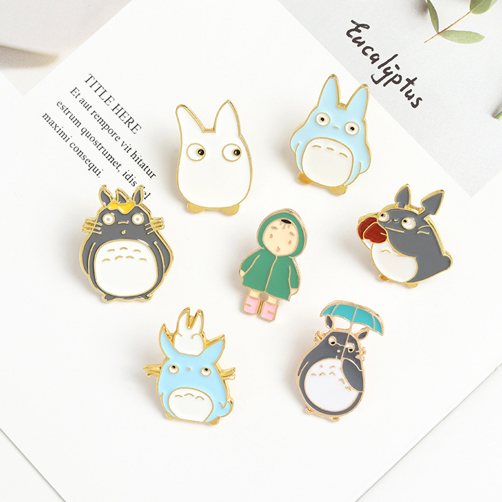 Ghim Cài Áo Tạo Hình Totoro Dễ Thương