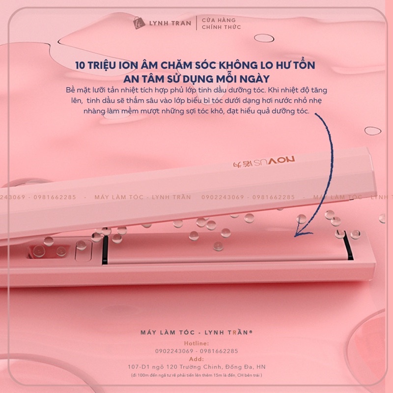 Máy là thẳng mini Novus®️ - Phiên bản DIAMOND MINI