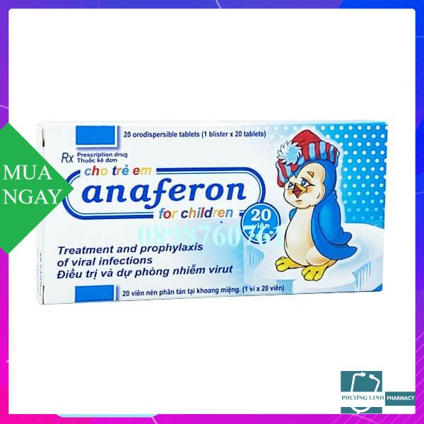 Anaferon Chim Cánh Cụt Nga Tăng Đề Kháng Cho Bé từ 01 tháng tuổi - Có tiếng việt