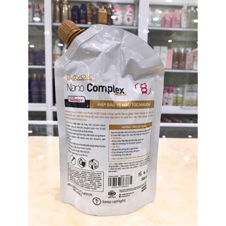 Hấp dầu Nano complex phục hồi giữ màu Lavox 500ml