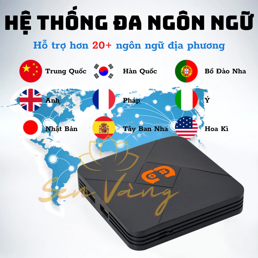 Máy chơi game stick 4 Nút HDMI không dây XS-5600 Hơn 3000 Trò Chơi Máy Chơi Game Cổ Điển ATARI / PS1 / FC / GBA / SFC