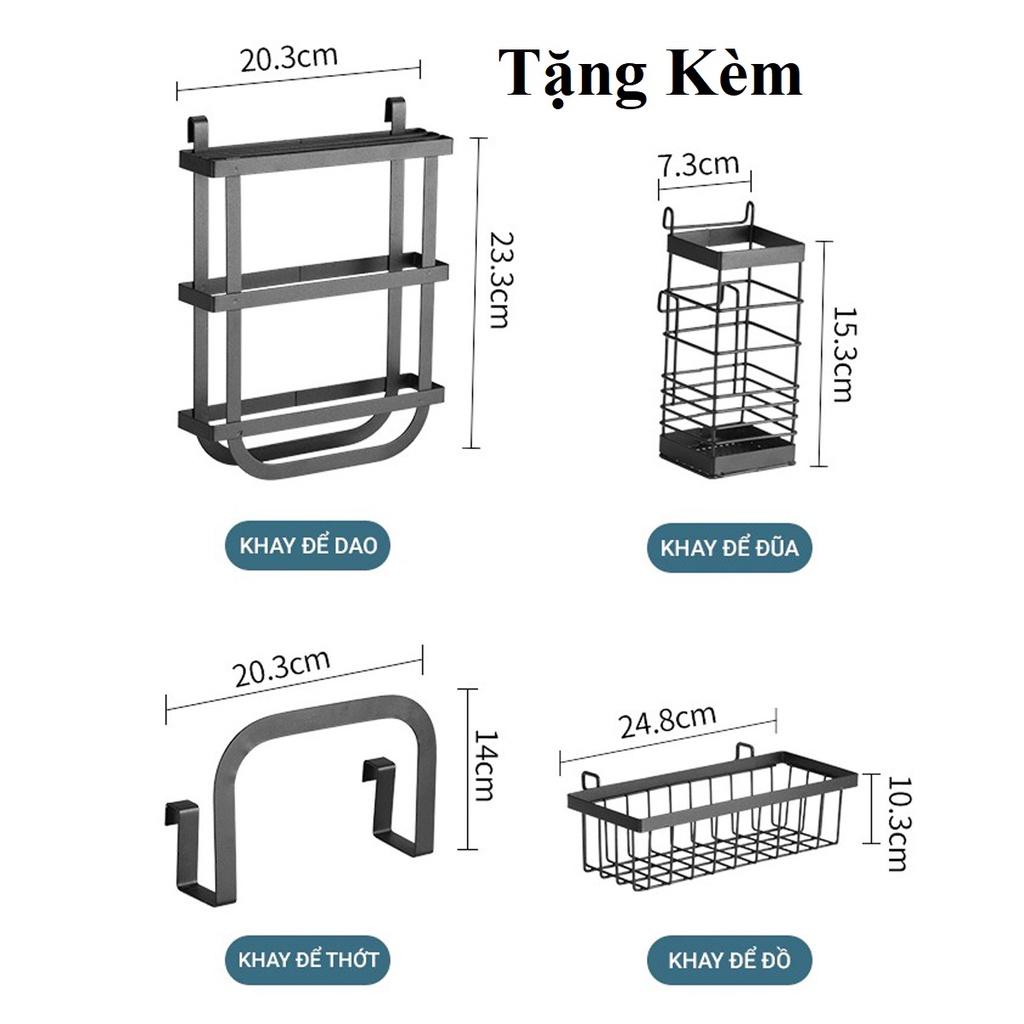 Kệ Để Bát Chén Đĩa Đa Năng Thông Minh Chọn Size (65/85/95/125cm – 1 tầng/2 tầng) Sơn Tĩnh Điện Siêu Bền Hãng Amalife