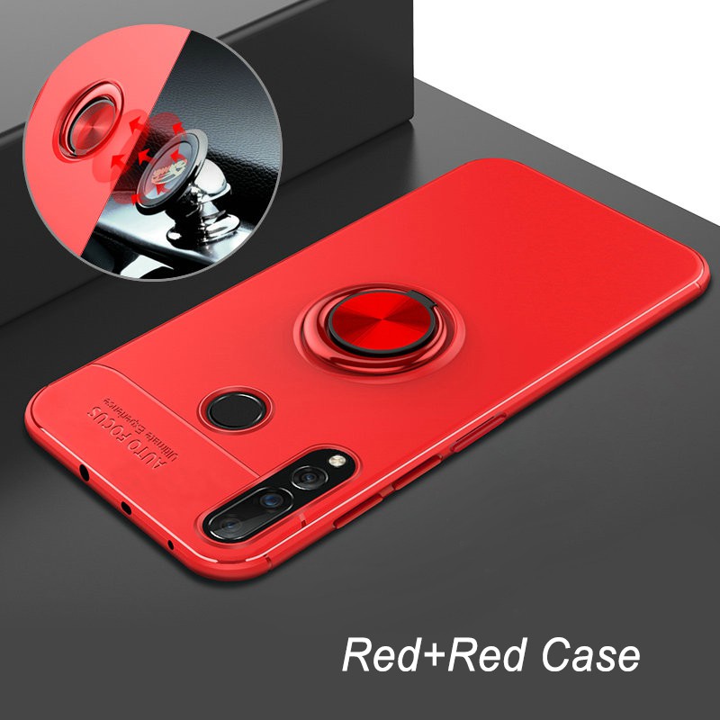 Ốp lưng TPU chống sốc có vòng đỡ hút nam châm trên xe hơi cho Huawei Y9 Prime 2019 | BigBuy360 - bigbuy360.vn