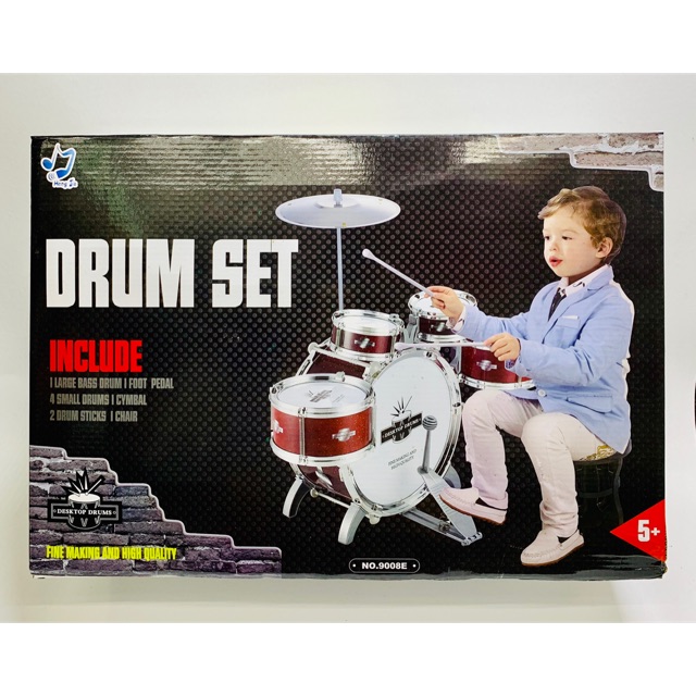 Bộ Trống Jazz Drum Cho Bé  9008