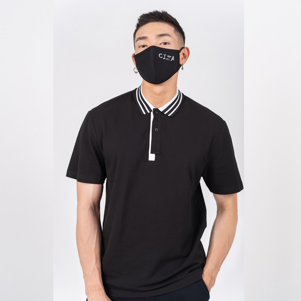 Áo Polo nam cao cấp đẹp tay ngắn vải cotton thấm hút mồ hôi thời trang CIZA APNR27