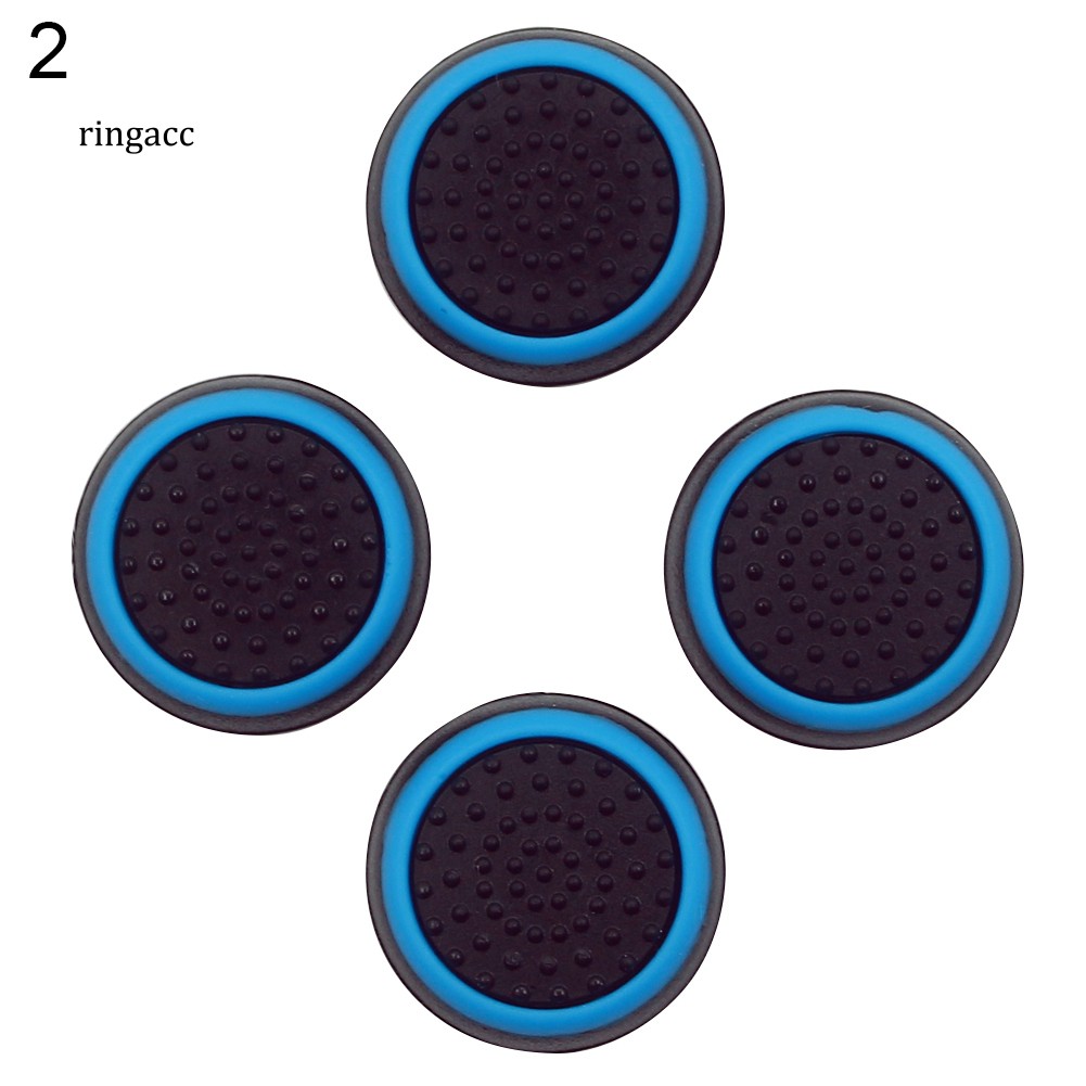 Set 4 nắp Silicone đậy bảo vệ nút nhấn điều khiển cho PS3 PS4 XBOX ONE