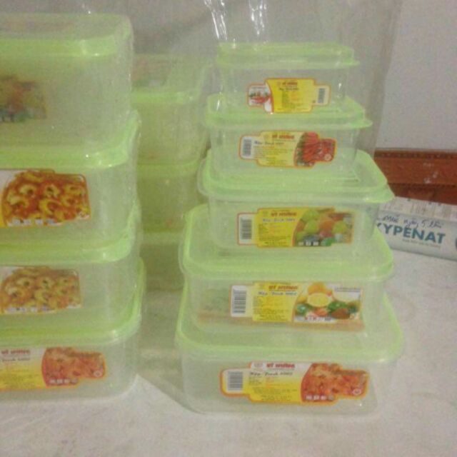 Sét 5 hộp nhựa cao cấp