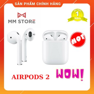 [AIRPODS 2] Tai Nghe Bluetooth tws Đôi Tên Định Vi Phiên Bản Dùng Cả IOS & Androi-TẶNG ỐP