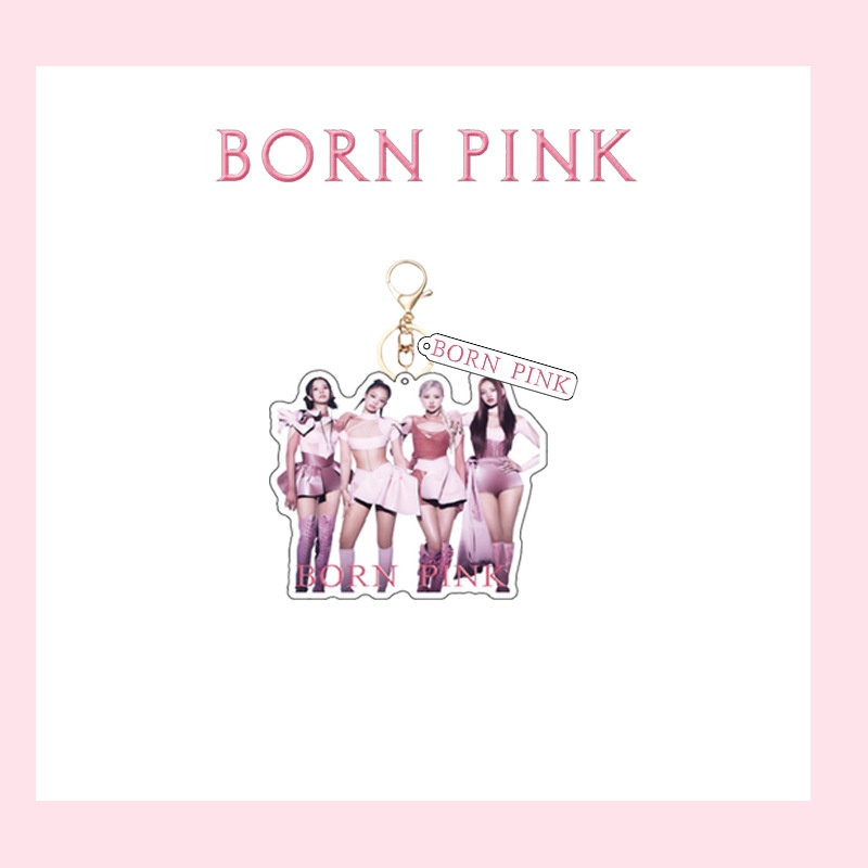 Móc Khóa Hình Thành Viên Nhóm Nhạc Hàn Quốc Jennie Lisa Kpop Mới