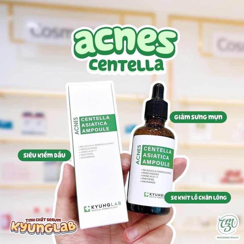 Tinh chất serum ngừa mụn KYUNG LAB ACNES CENTELLA ASIATICA AMPOULE 50ml