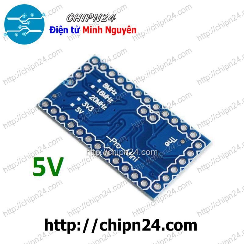 [1 MẠCH] Arduino Pro Mini V2 5V 16Mhz ATMega328P