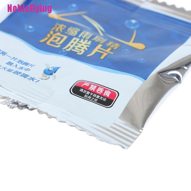 Set 10 Viên Sủi Vệ Sinh Kính Chắn Gió Xe Hơi
