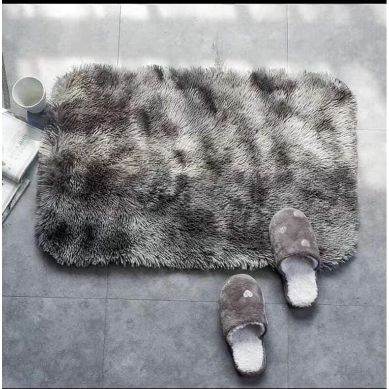Thảm lau chân lông loang thấm hút kích thước 40*60cm