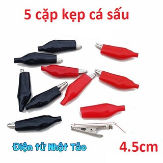 COMBO 5 CẶP KẸP CÁ SẤU LOẠI TO 4.5CM