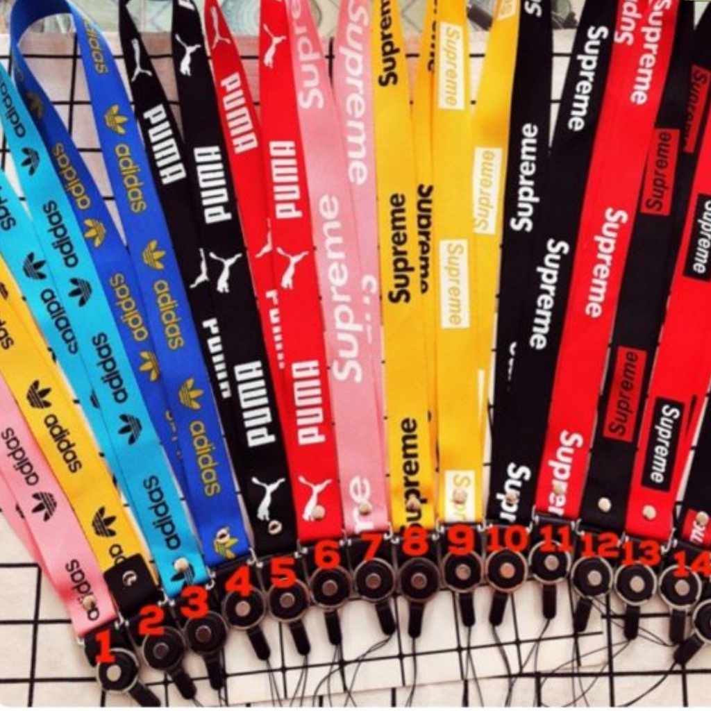 Dây Đeo Điện Thoại - Đeo Thẻ học sinh, thẻ cư dân, thẻ xe, chìa khoá Đa Năng, MÀU NGẪU NHIÊN