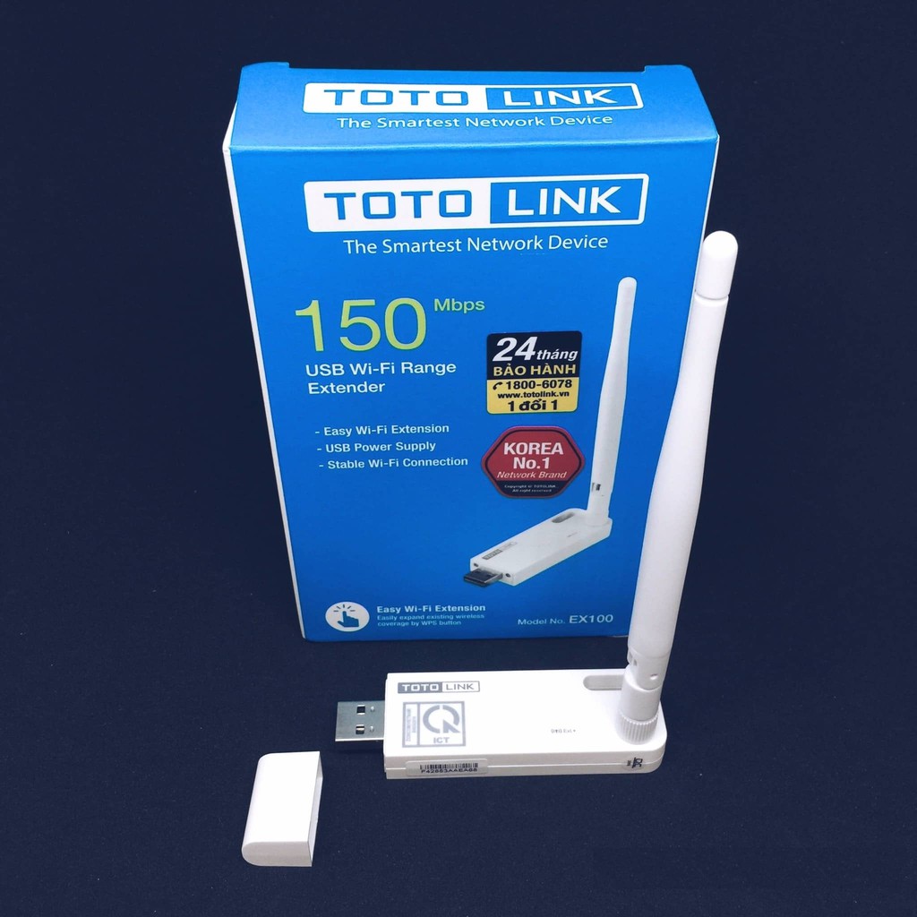 Kích sóng Totolink Ex100 | BigBuy360 - bigbuy360.vn