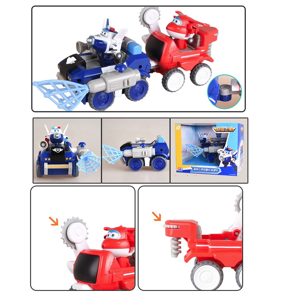 Super Wings đồ chơi trẻ em bộ 1 xe và 1 nhân vật mini MẪU MỚI ĐỘI BAY SIÊU ĐẲNG