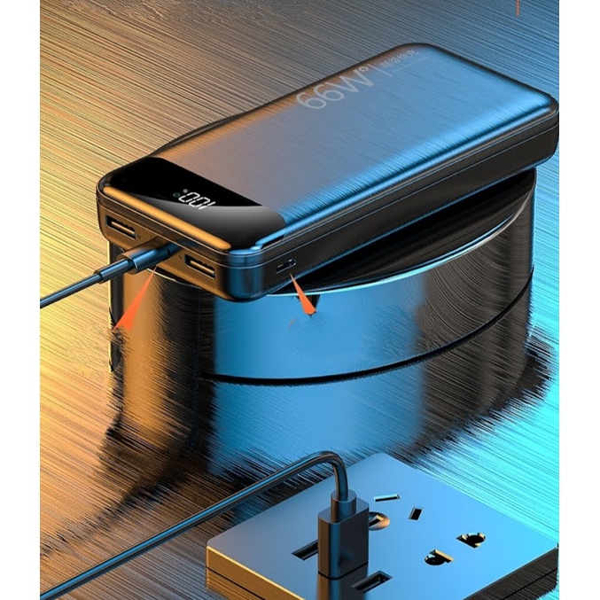 Pin Sạc Dự Phòng HTY-09 20000 mAh Sạc Siêu Nhanh 66W Sạc Nhanh 2 Chiều