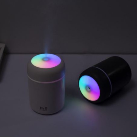 [Ảnh thật] Máy phun sương tinh dầu / tạo ẩm có đèn led đổi màu cho phòng ngủ đơn giản và trẻ trung