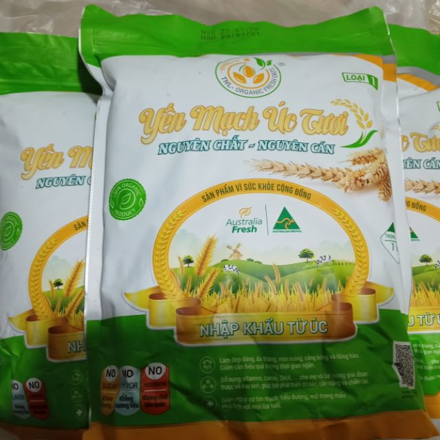Combo hai túi yến mạch tươi