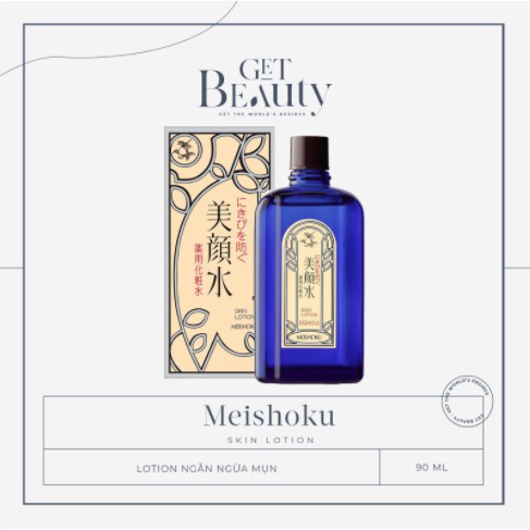 NƯỚC HOA HỒNG CẢI THIỆN MỤN LOTION NGĂN NGỪA MỤN MEISHOKU BIGANSUI MEDICATED SKIN 90ML