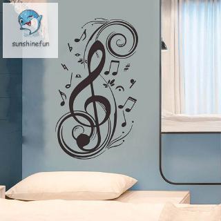 Decal Dán Tường Nốt Nhạc Đơn Giản