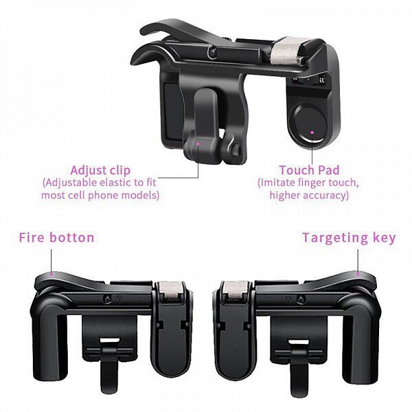 SIÊU SALE [Gía sỉ] Bộ 2 Nút Bấm Chơi Game PUBG Dòng C9 Hỗ Trợ Chơi Pubg Mobile, Ros Mobile Trên Mobile, Ipad - Nút Cơ | BigBuy360 - bigbuy360.vn