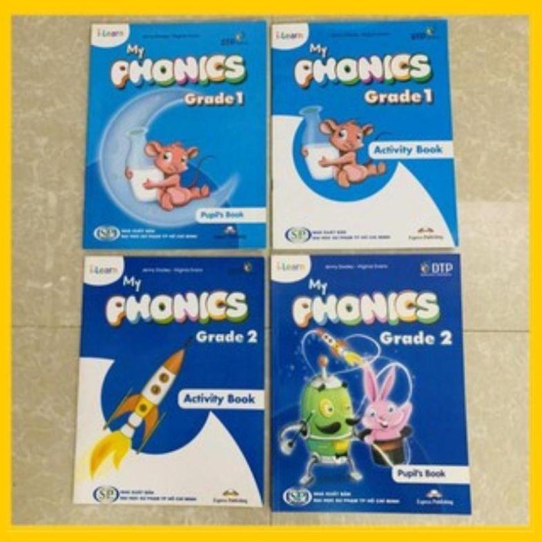 My Phonics Grade 12 (mỗi level gồm SB và WB) - có đầy đủ File nghe