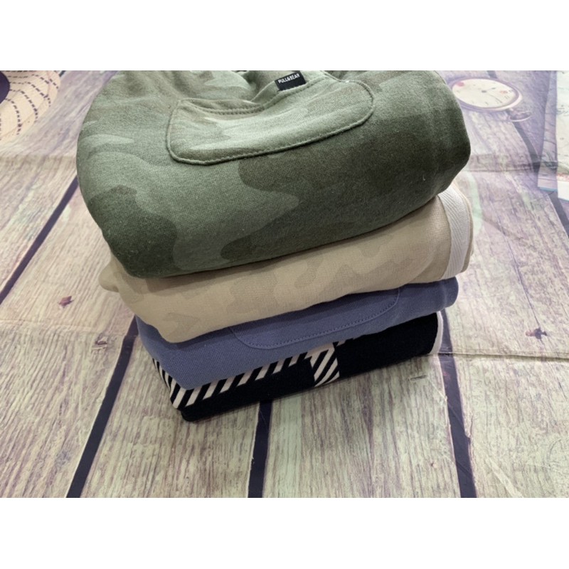 Quần short nỉ nam cotton da cá P&B from trên gối vnxk