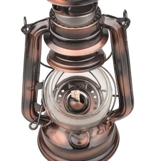 TẶNG 2  KHẢU TRANG KF 94- Đèn dầu đi bão giả cổ màu đồng