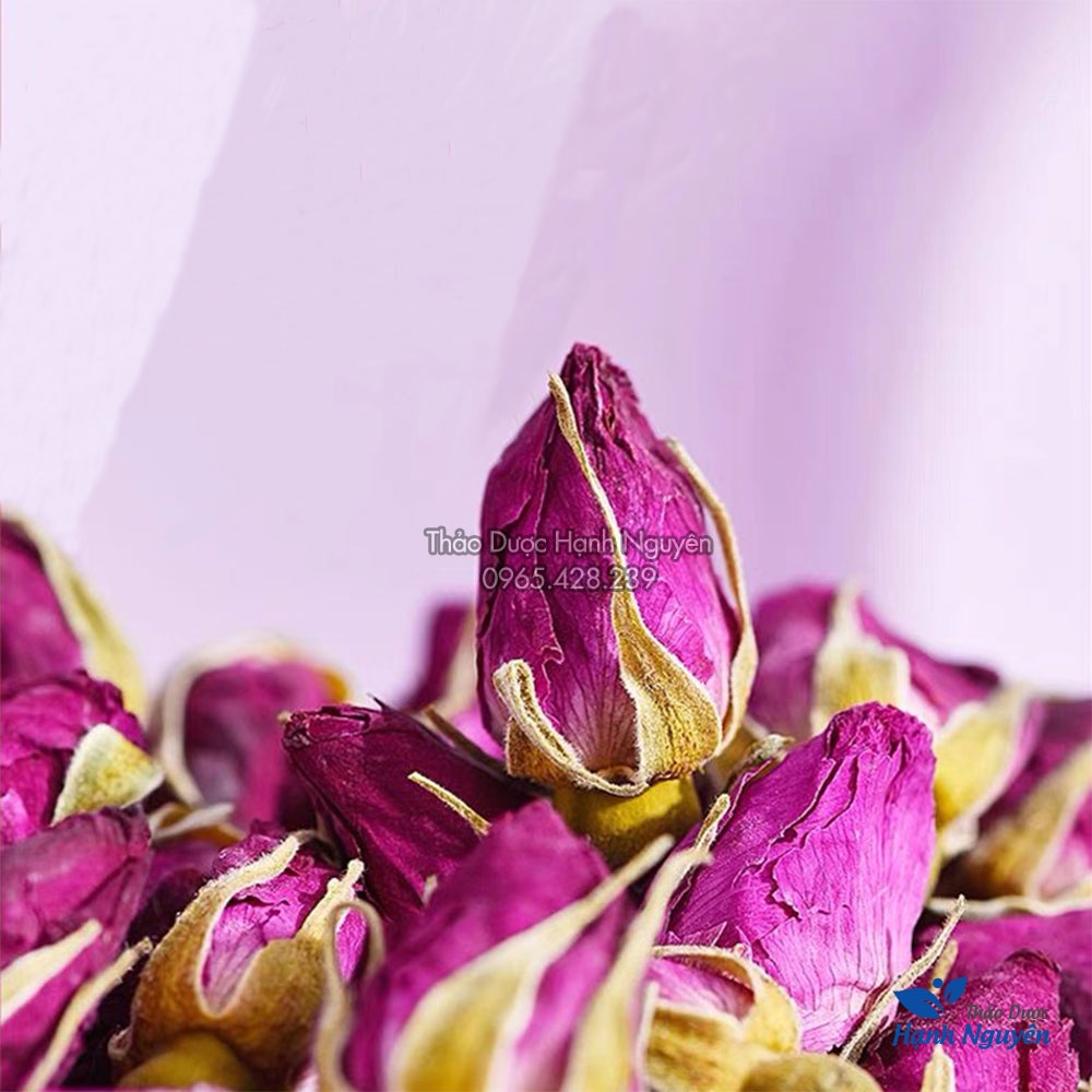 Bột hoa hồng nguyên chất 1kg (Làm trà, mặt nạ dưỡng nhan, tạo màu đẹp mắt cho món ăn) - Thảo Dược Hạnh Nguyên