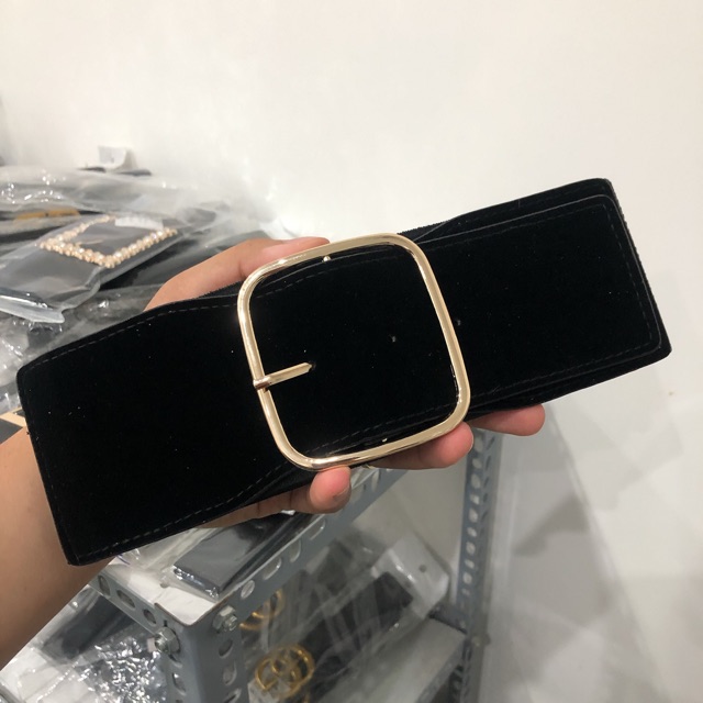 Đai váy nhung siêu mịn