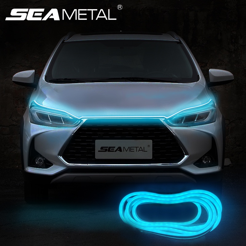 Dải Đèn Vỏ Sò Linh Hoạt Chống Thấm Nước Trang Trí Xe Hơi