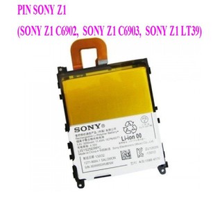 Pin SONY XPERIA Z1 L39H)_Dung Lượng 3000 mA C6902 / C6903 XỊN BẢO HÀNH 3 THÁNG
