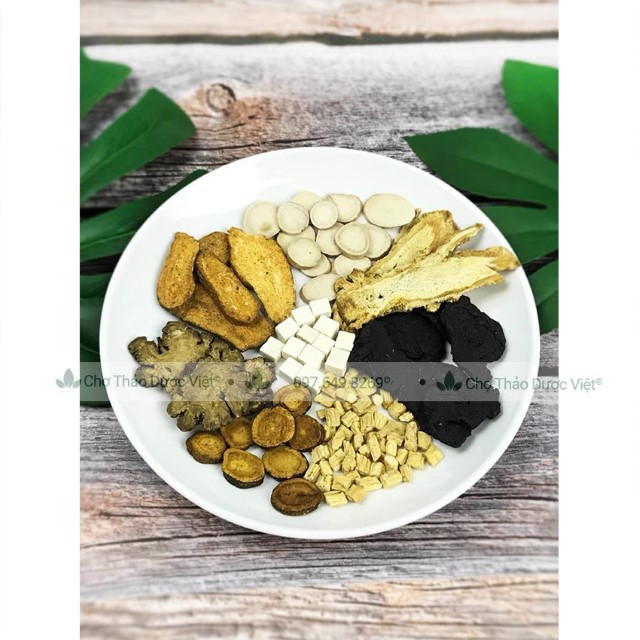 5 Thang Bát Trân Thang (Bồi Bổ Khí Huyết, Suy Nhược Cơ Thể) - Khung Quy, Thục Thược, Sâm Linh, Truật Thảo
