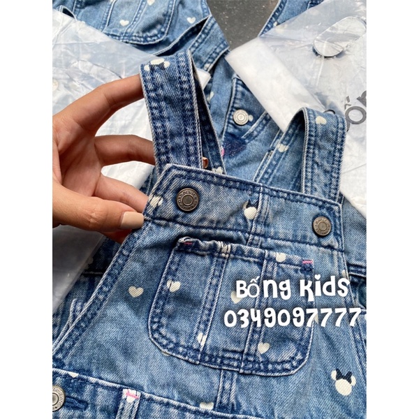 Quần Yếm Bé Gái Minnie Tim Denim G