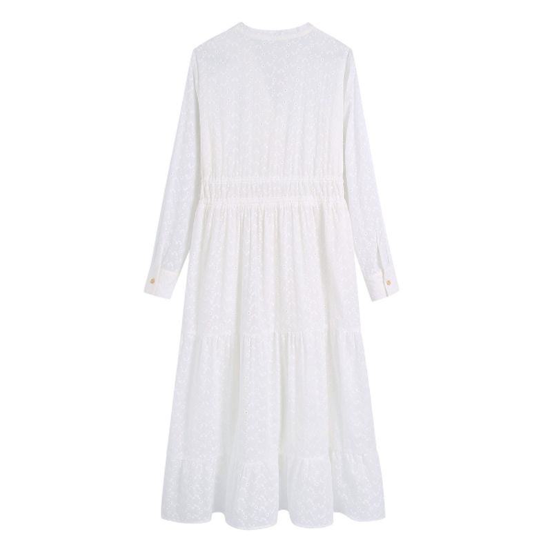 ĐẦM MAXI DÀI THÊU HOA ZARA XUẤT XỊN TQXK
