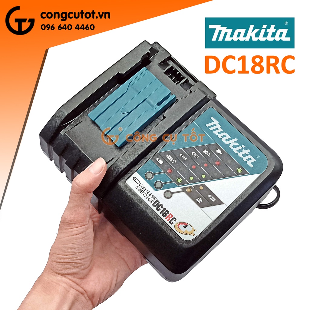 Đế sạc pin Li-ion 14.4-18V, Ni-MH 7.2-14.4V Makita