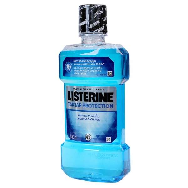 Nước súc miệng hơi thở thơm mát Listerine Cool mint 250ML CN161