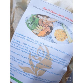 Muối thảo dược sau sinh