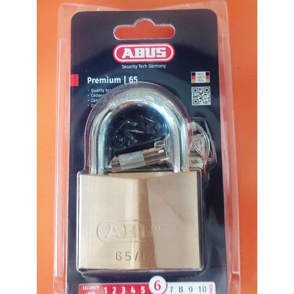 Khóa Treo Đồng ABUS 65/60 - Khóa số 1 ở Đức - Made in Germany