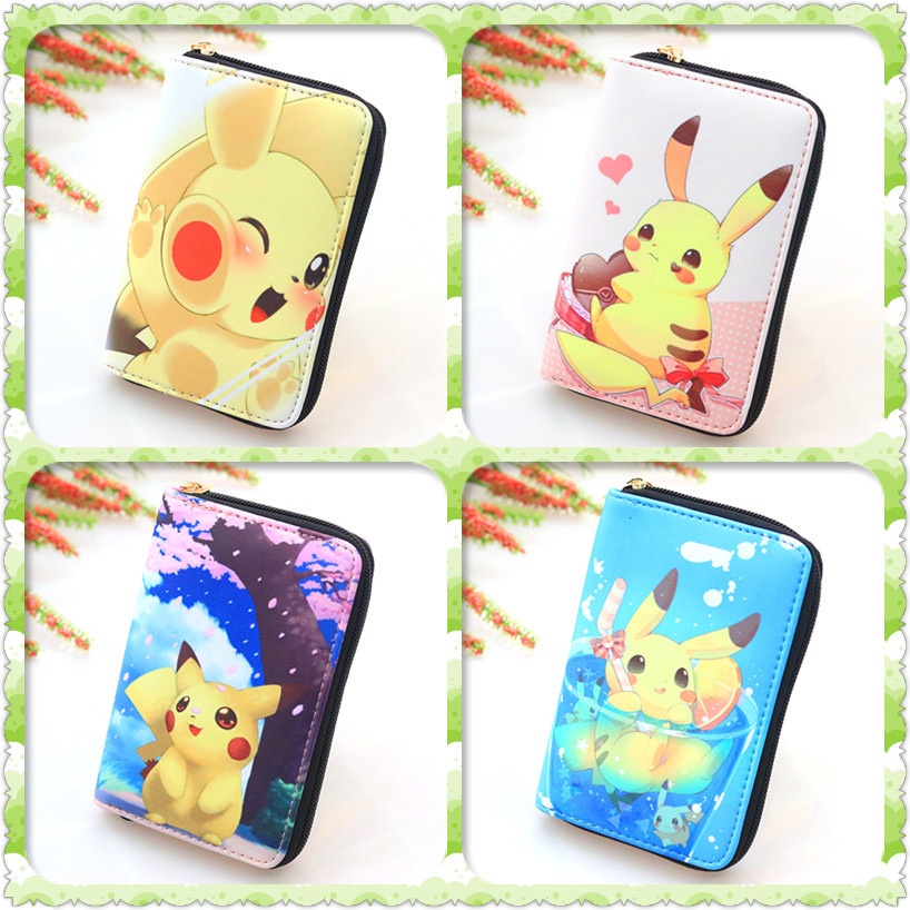 Ví Đựng Tiền Xu Hình Pikachu Dễ Thương