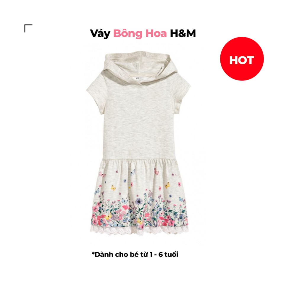 ** Hàng nhập Mỹ chính hãng, Đầm hoa H&M xinh xắn cho bé