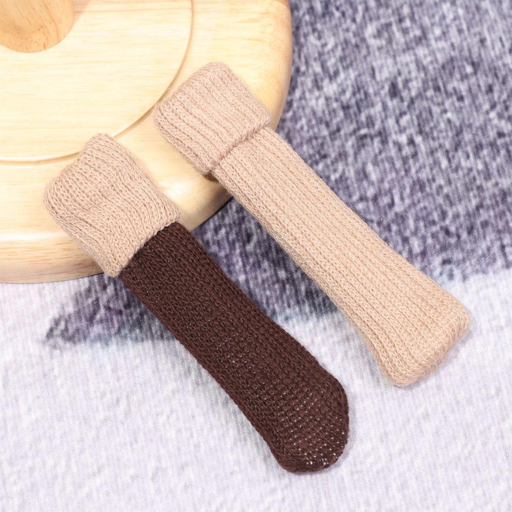 SUYO Bộ 4 Vỏ Bọc Núm Tay Nắm Cửa Dệt Kim Chống Va Chạm An Toàn Cho Bé