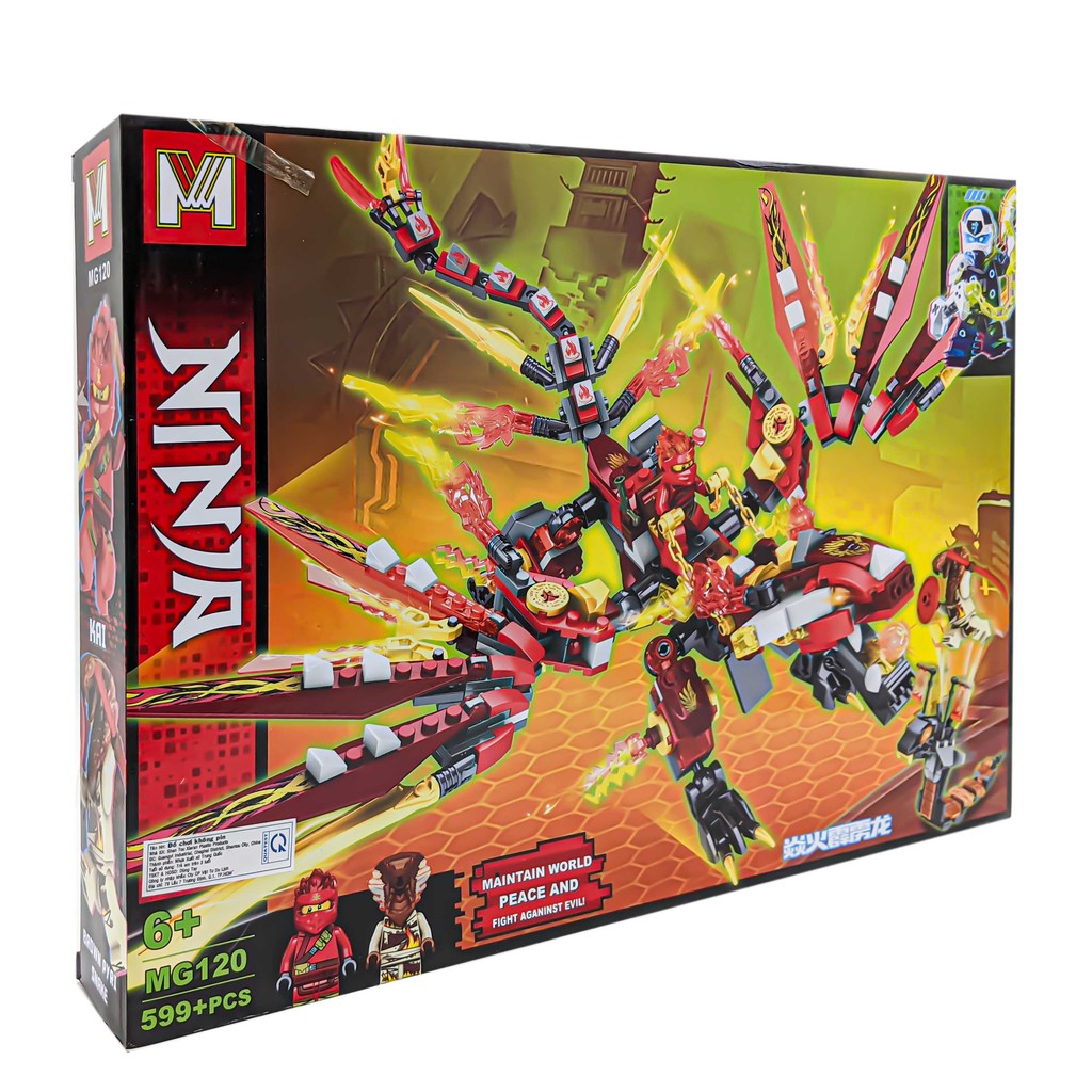 Đồ chơi lắp ráp LEGO NINJA - Hành trình đến ngục đầu lâu - 511 miếng ghép