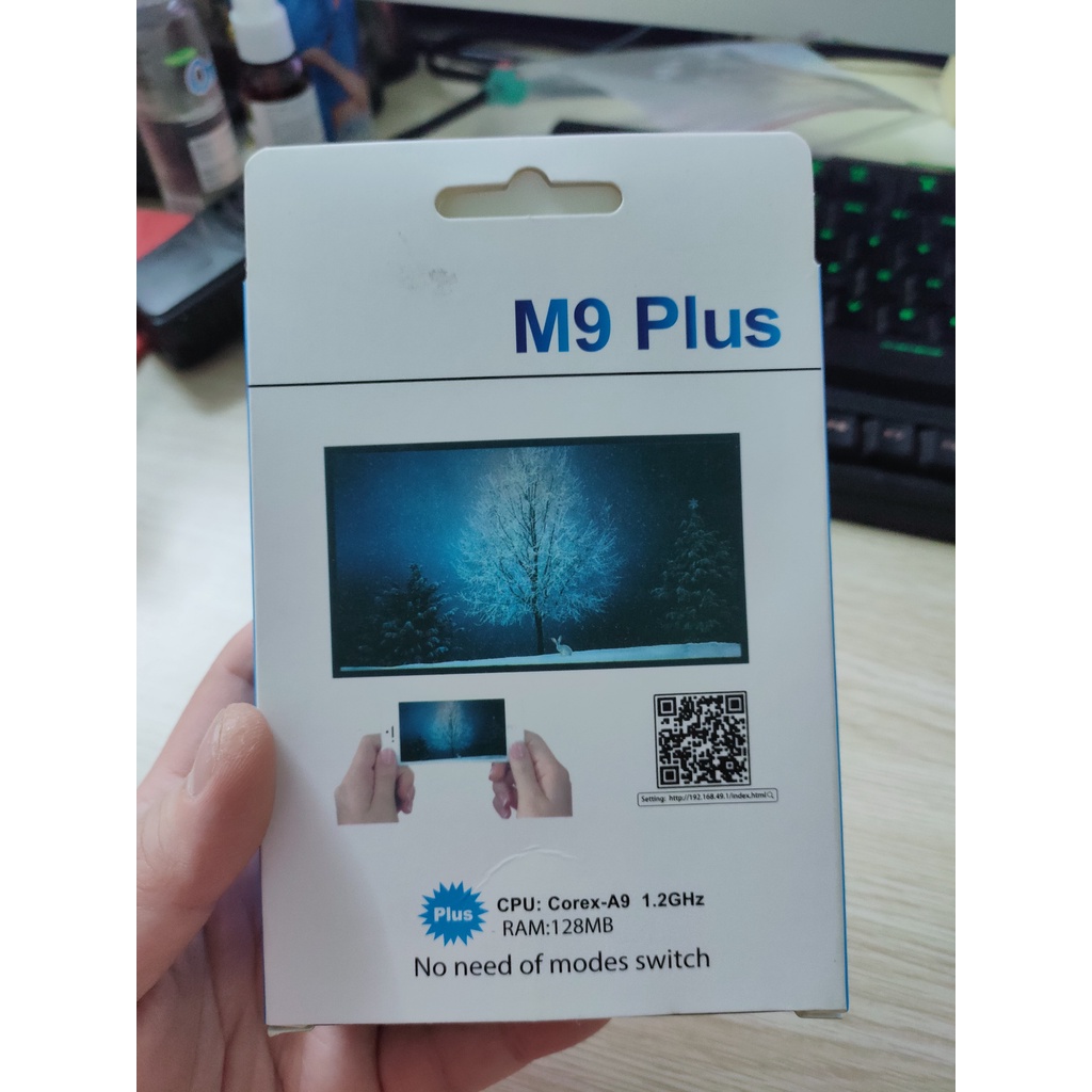 Thiết bị HDMI không dây Anycast M9 Plus 2018 tốc đô siêu nhanh