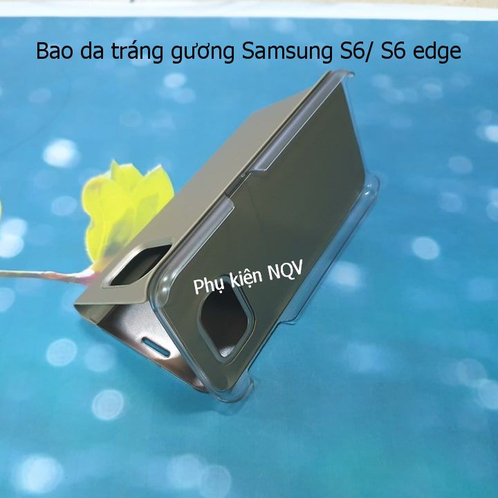 Samsung S6/S6 edge|| Bao Da Clear View Standing Samsung S6/S6 edge - Pk NQV | BigBuy360 - bigbuy360.vn