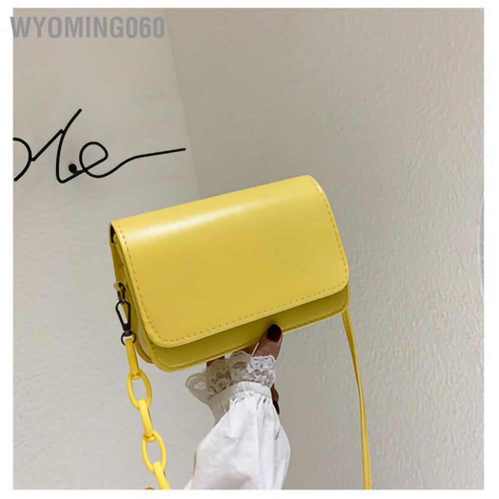 Túi Đeo Chéo Da PU Wyoming060 Phong Cách Hàn Quốc Cho Nữ【Wyoming060】